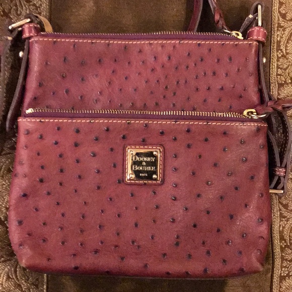 dooney ostrich crossbody